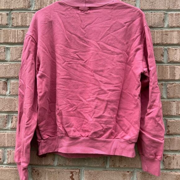 Pink Cut Out Sweatshirt - Picture 4 of 6